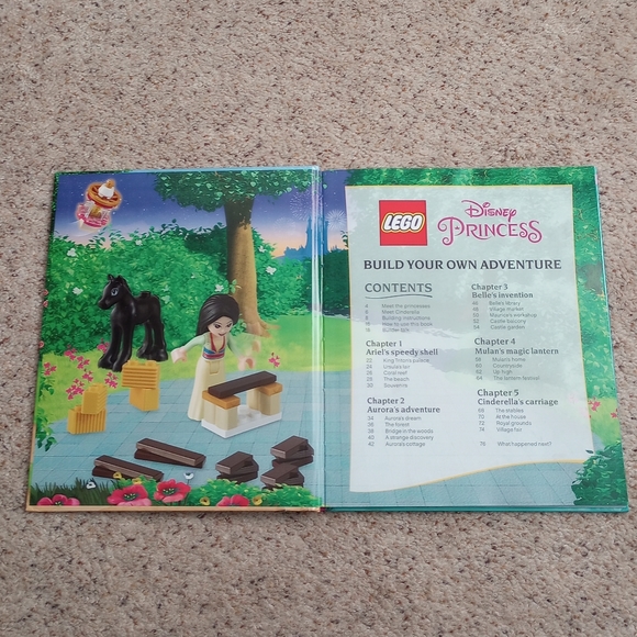 Lego Disney Princess Build Your Own Adventure Book - Picture 2 of 9